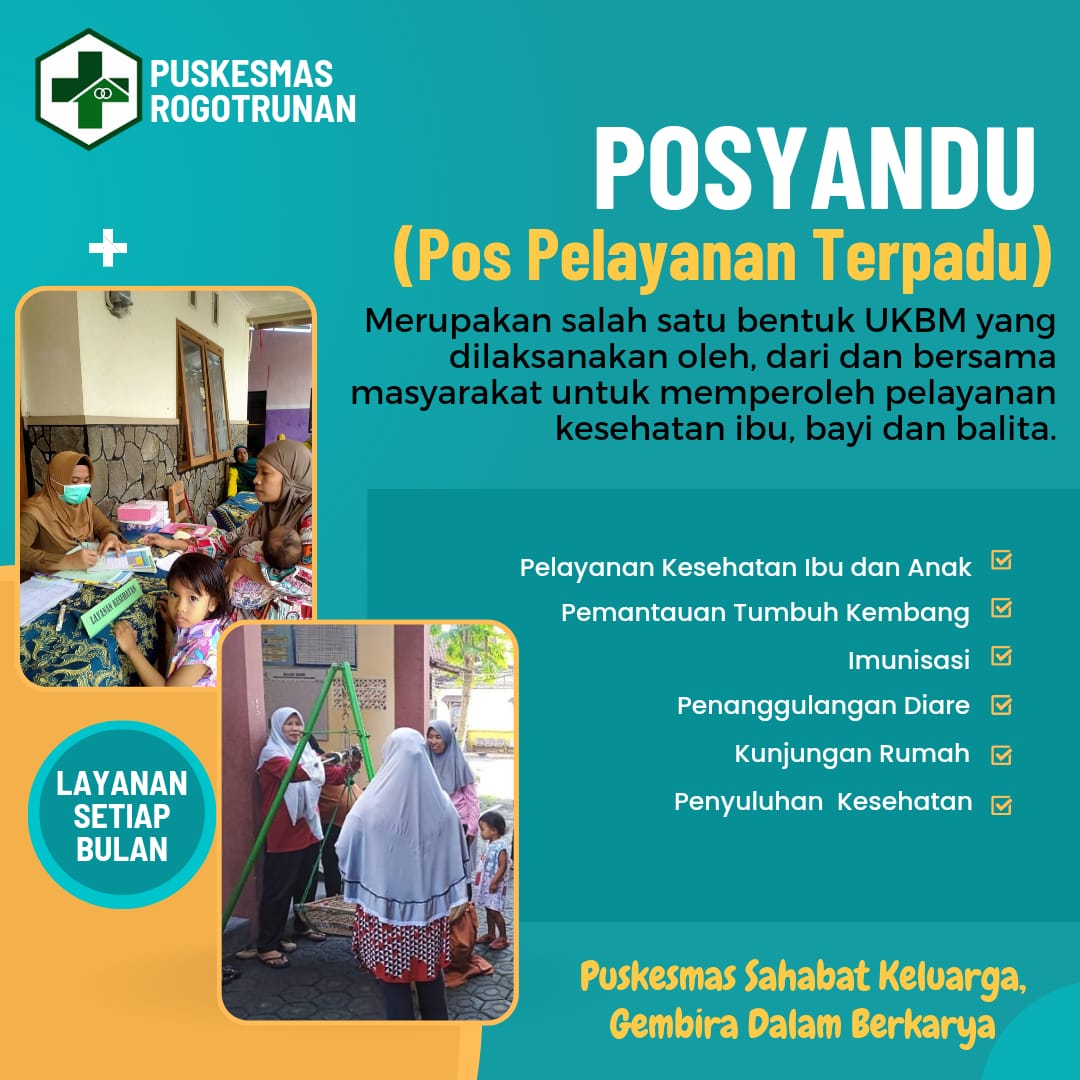 POSYANDU (POS PELAYANAN TERPADU)