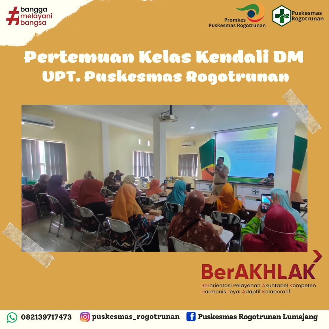 PERTEMUAN KELAS KENDALI DIABETES MELLITUS (DM)